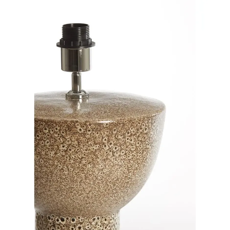 Lampvoet Yasur - Zwart - Ø26cm