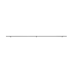 Lange Gordijnroede - Uitschuifbaar - Stang van 240-360 cm - Zwart