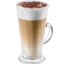 Latte Macchiato/koffie glazen - glas - 2x stuks - 280 ml