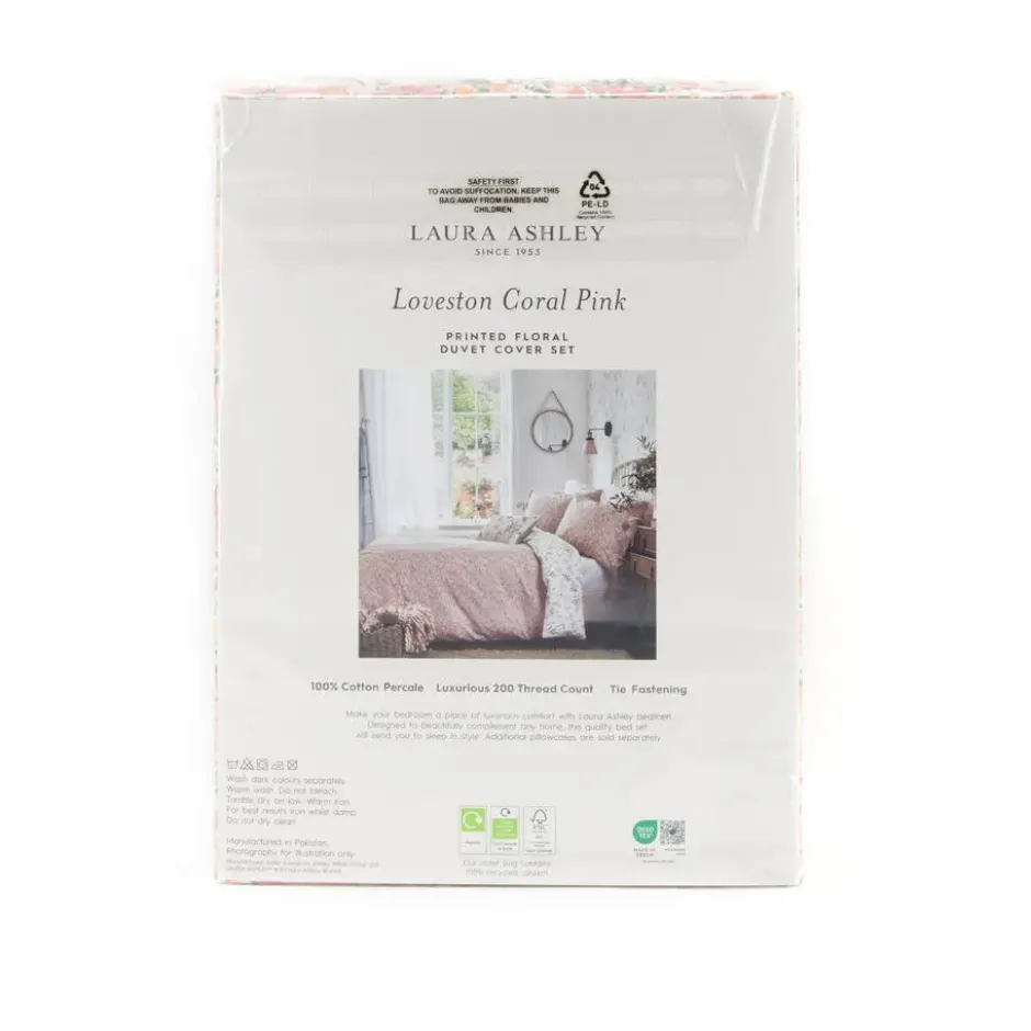 Laura Ashley Lovestone Dekbedovertrek - Bloemen - Lits-Jumaux