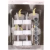 LED waxinelichtjes gele vlam 6x stuks