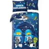 Lego Dekbedovertrek Space Explorers - 140 x 200 + 70 x 90 cm - Polyester