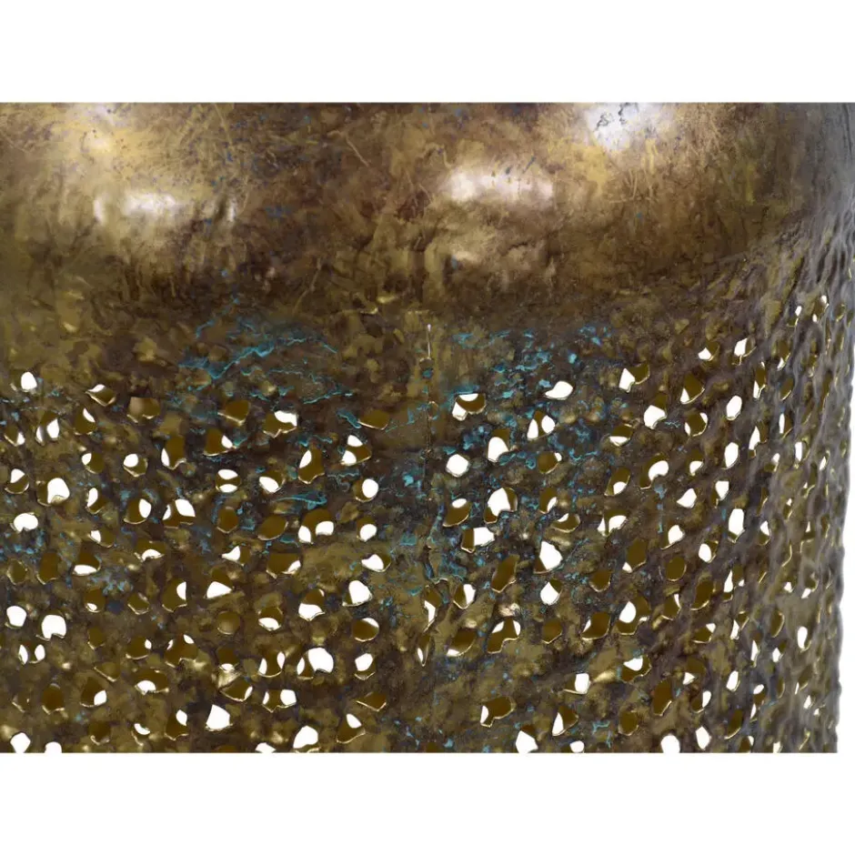 Lesi Living Lantaarn/windlicht - Oosters - metaal - 20 x 32 cm