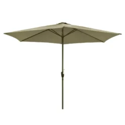 Les - Parasol Gemini Ø3mtr - olijfgroen