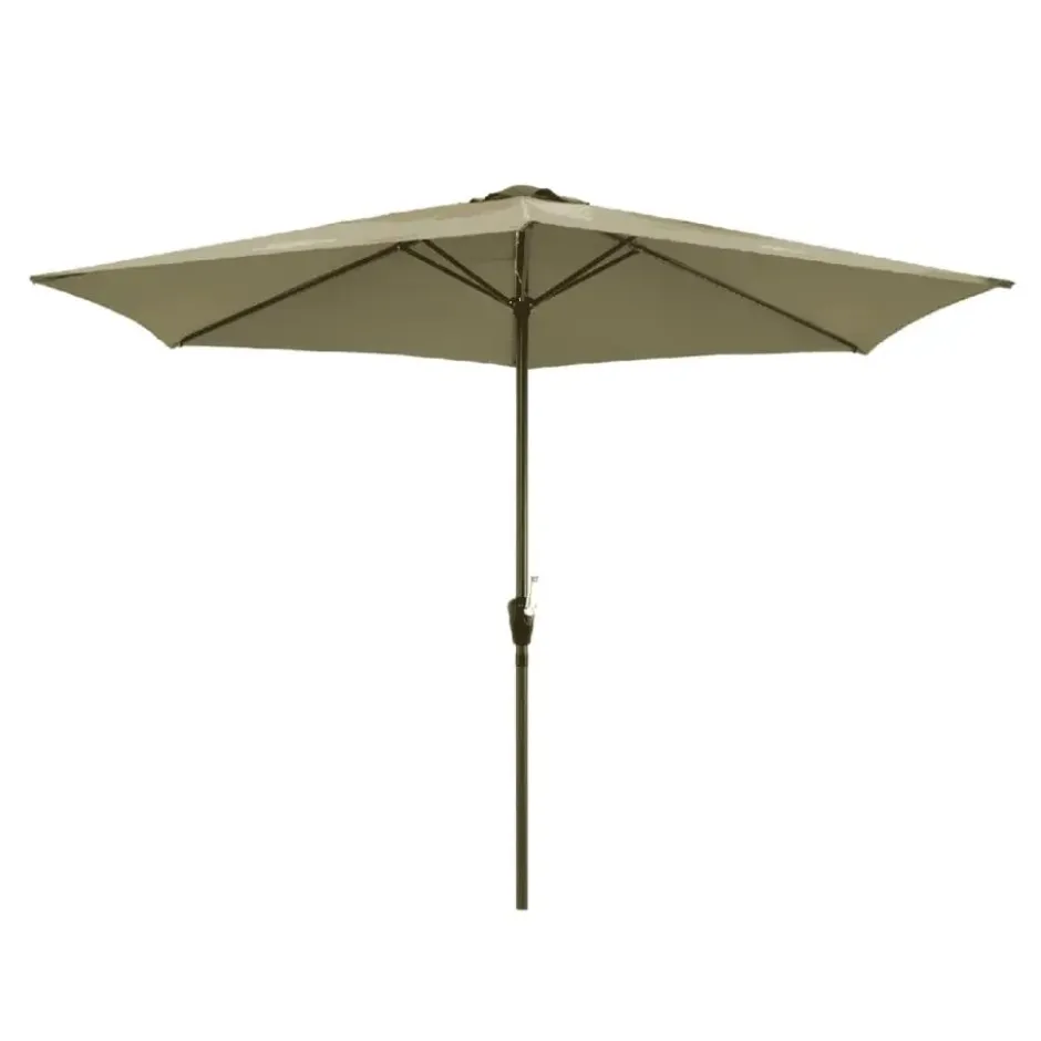 Les - Parasol Gemini Ø3mtr - olijfgroen