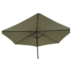 Les - Parasol Gemini Ø3mtr - olijfgroen