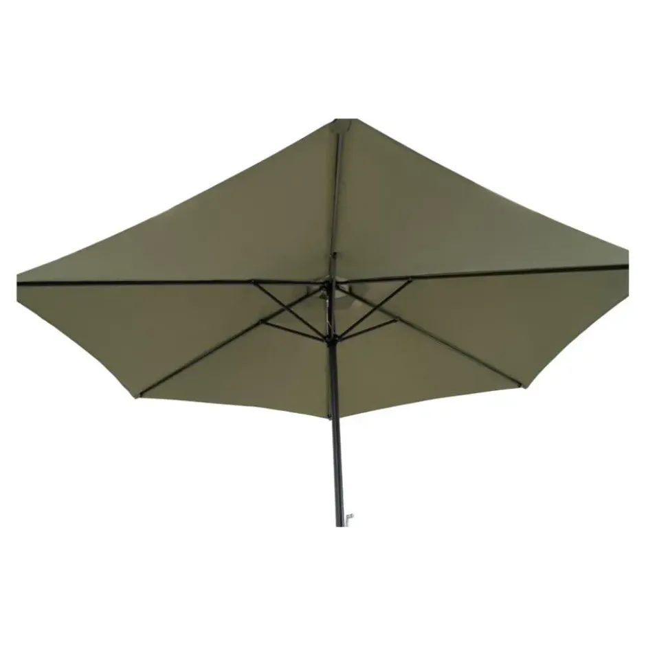 Les - Parasol Gemini Ø3mtr - olijfgroen