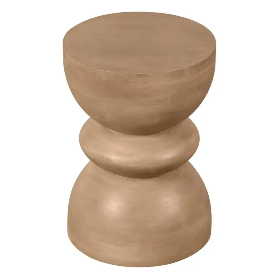 Lewis & Loft Bijzettafel Luis - FSC®mangohout - Rond ⌀35 - Naturel mat