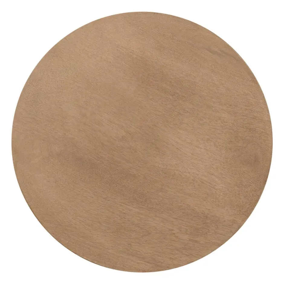 Lewis & Loft Bijzettafel Luis - FSC®mangohout - Rond ⌀35 - Naturel mat