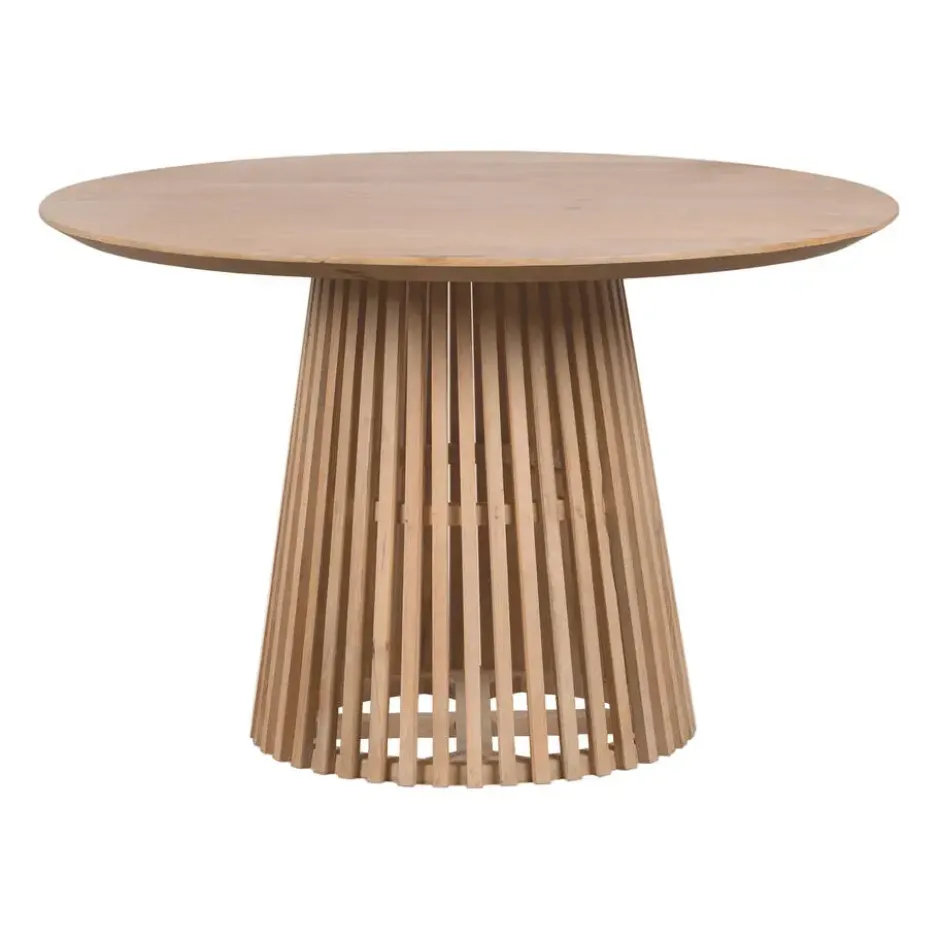 Lewis & Loft Eettafel Levi – FSC® mangohout – Rond – Ø120 cm – Naturel