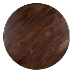 Lewis & Loft Eettafel Lila -Rond ⌀120 - FSC® mangohout - Walnoot bruin