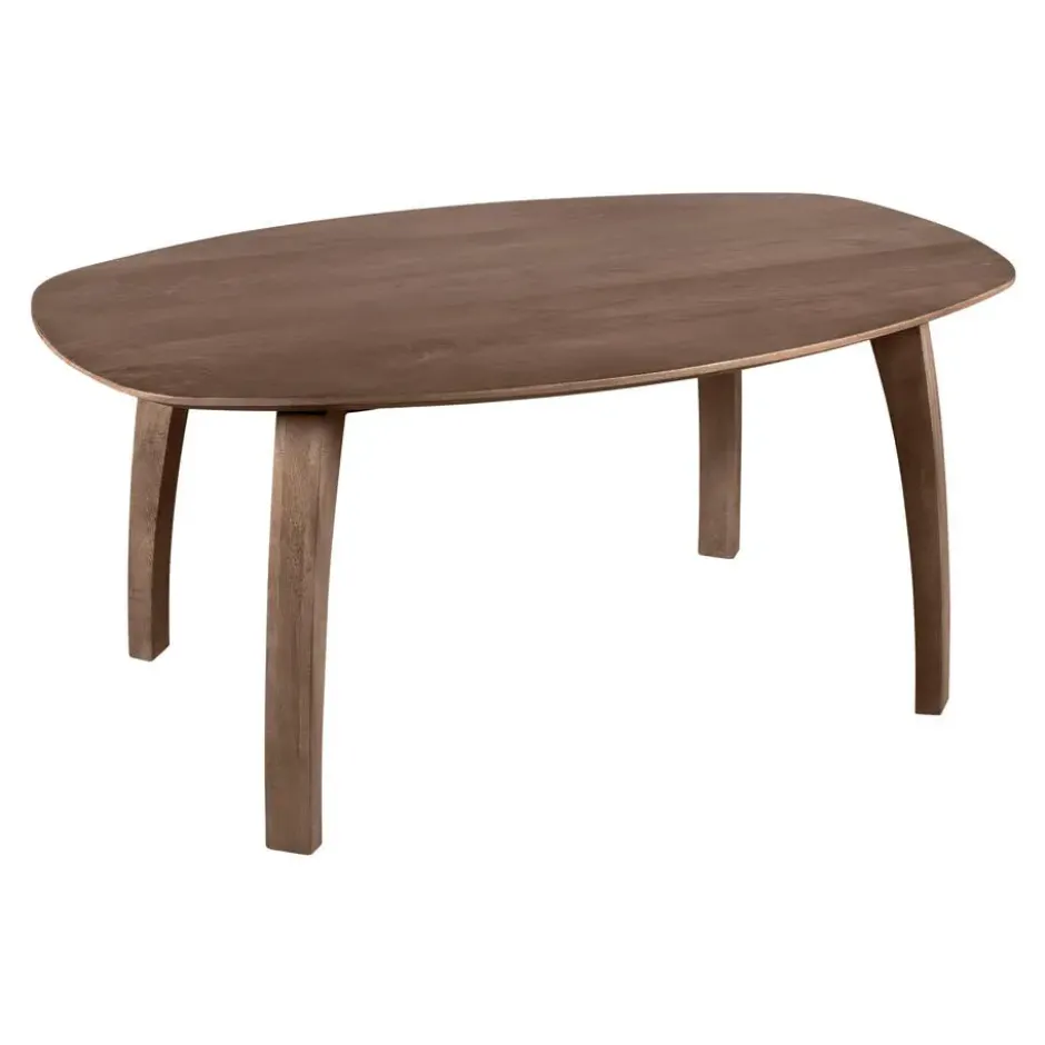 Lewis & Loft Eettafel Luna – Deens ovaal – 160 x 100 cm – Bruin