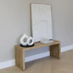 Lewis & Loft Halbankje Lexi - FSC® mangohout - Naturel