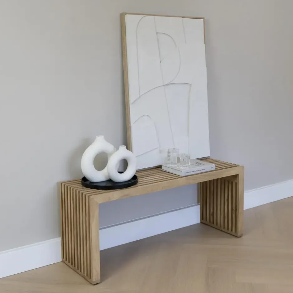 Lewis & Loft Halbankje Lexi - FSC® mangohout - Naturel