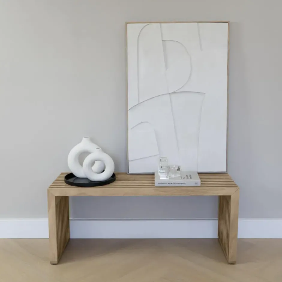 Lewis & Loft Halbankje Lexi - FSC® mangohout - Naturel