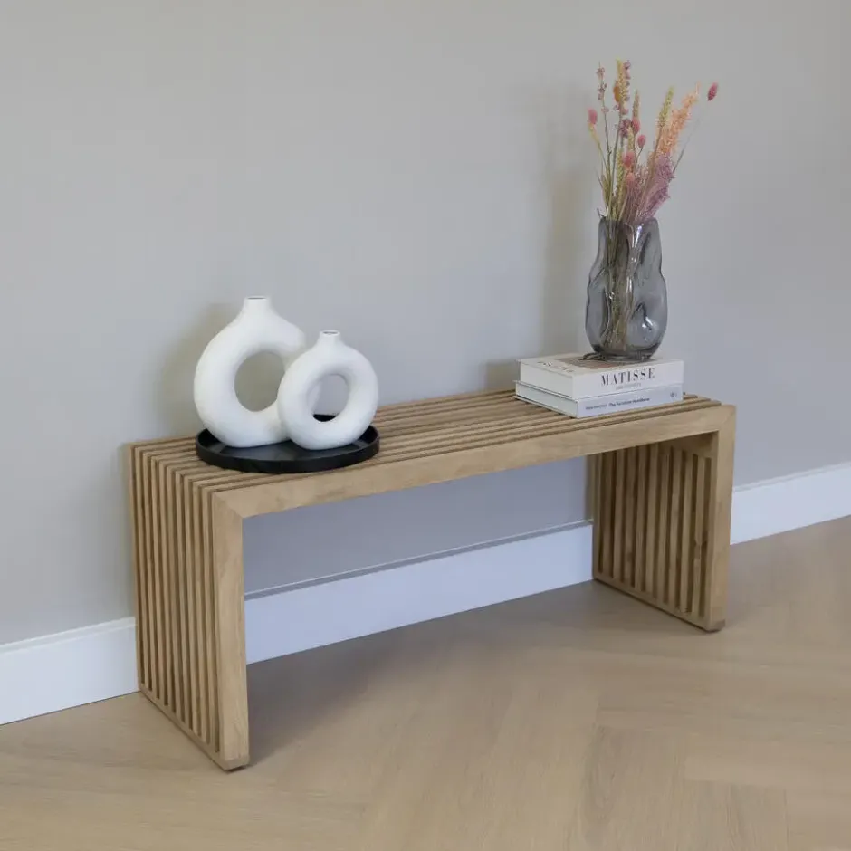 Lewis & Loft Halbankje Lexi - FSC® mangohout - Naturel