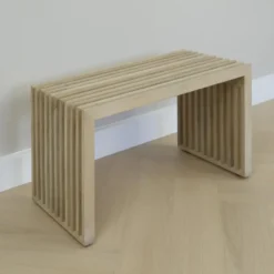 Lewis & Loft Halbankje Lexi - 73x35x43cm - FSC® mangohout - Naturel