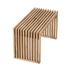 Lewis & Loft Halbankje Lexi - 73x35x43cm - FSC® mangohout - Naturel
