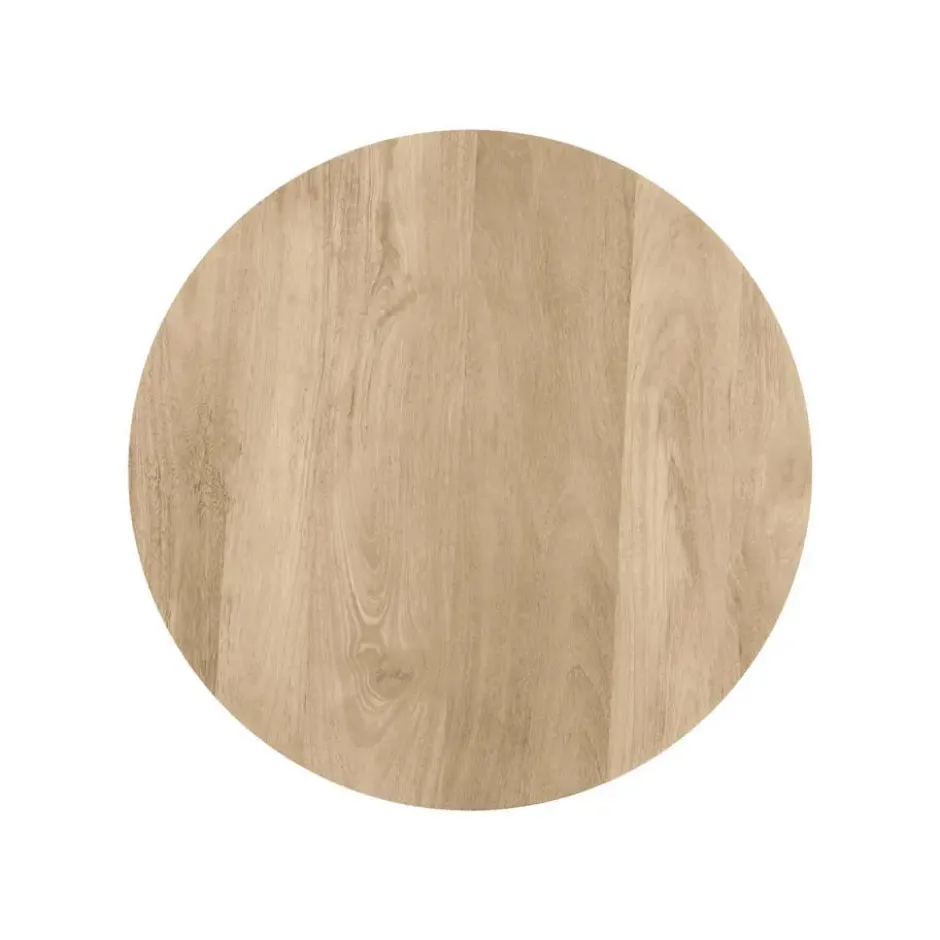 Lewis & Loft Salontafel Lian - FSC® Mangohout - Rond ⌀70 cm - Naturel