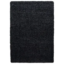 Life Basic Shaggy Vloerkleed Hoogpolig Antraciet - 160x230 CM