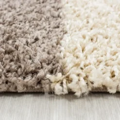 Life Basic Shaggy Vloerkleed Hoogpolig Bruin Beige - 160x230 CM