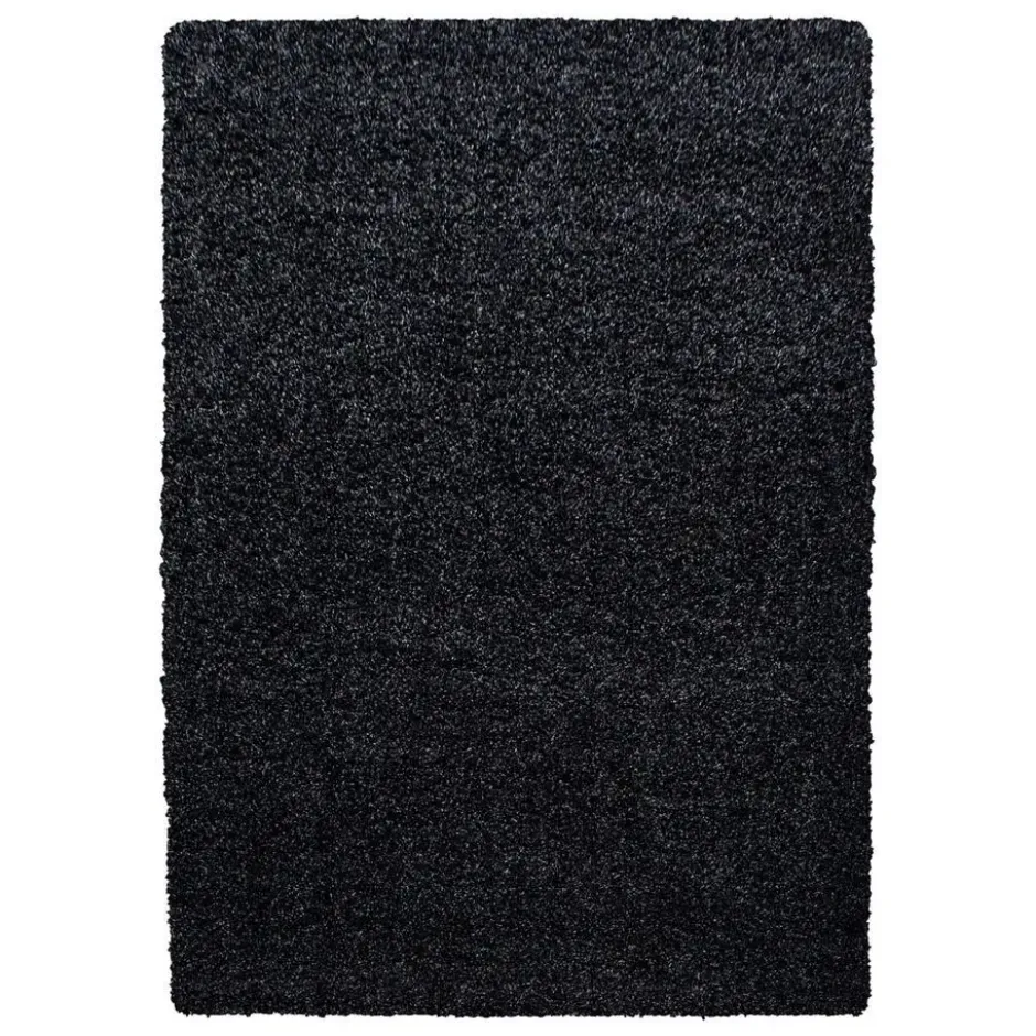 Life Basic Shaggy Vloerkleed Hoogpolig Antraciet - 200x290 CM