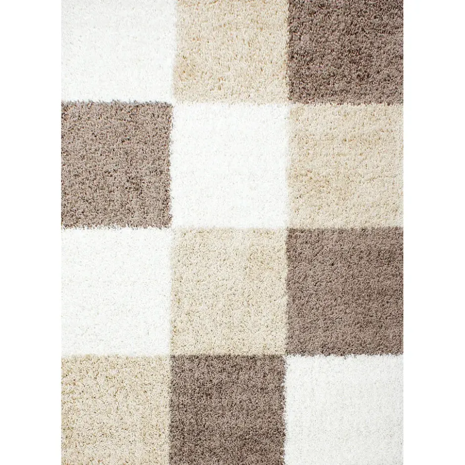 Life Basic Shaggy Vloerkleed Hoogpolig Bruin Beige - 200x290 CM