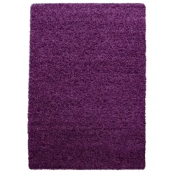 Life Basic Shaggy Vloerkleed Hoogpolig Paars - 200x290 CM