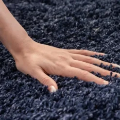 Life Basic Shaggy Vloerkleed Hoogpolig Blauw - 200x290 CM