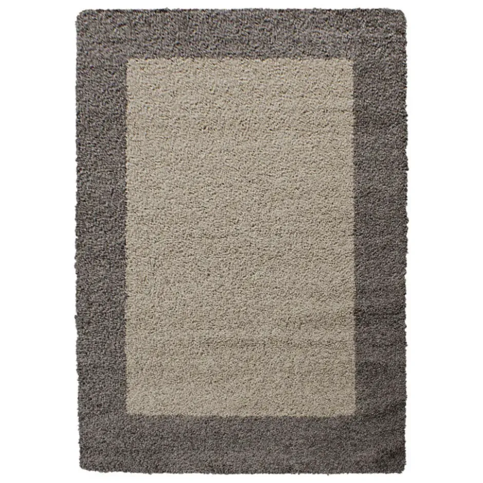 Life Basic Shaggy Vloerkleed Hoogpolig Taupe - 240x340 CM