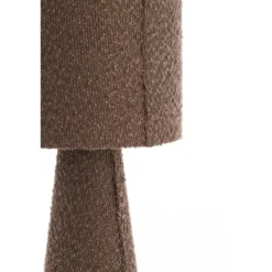 Light & Living - Micky tafellamp ø20x58 cm bouclé - bruin