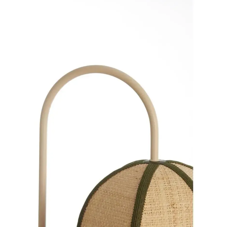 Light & Living - Sulina wandlamp 33x25x47 cm raffia - naturel+groen