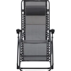 Ligstoel Agde - grijs - 110x90x68 cm