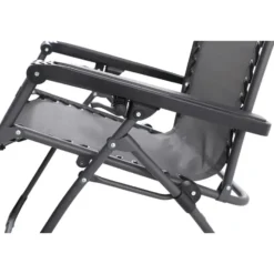 Ligstoel Agde - grijs - 110x90x68 cm