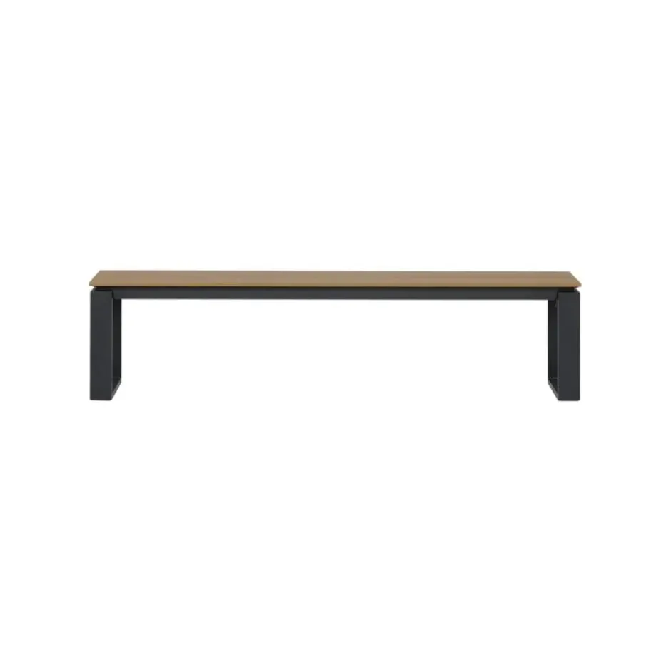 Lisomme Abel tuinbank bruin - 180 x 43 cm