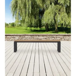 Lisomme Abel tuinbank bruin - 180 x 43 cm