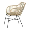 Lisomme Dax rotan tuinstoel naturel