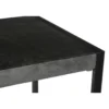 Livingfurn - Bartafels Norris Bar Table 140cm - Mangohout / Gecoat Staal