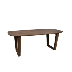 Livingfurn - Eetkamertafel Cortez - Bruin - Mangohout - 200 cm