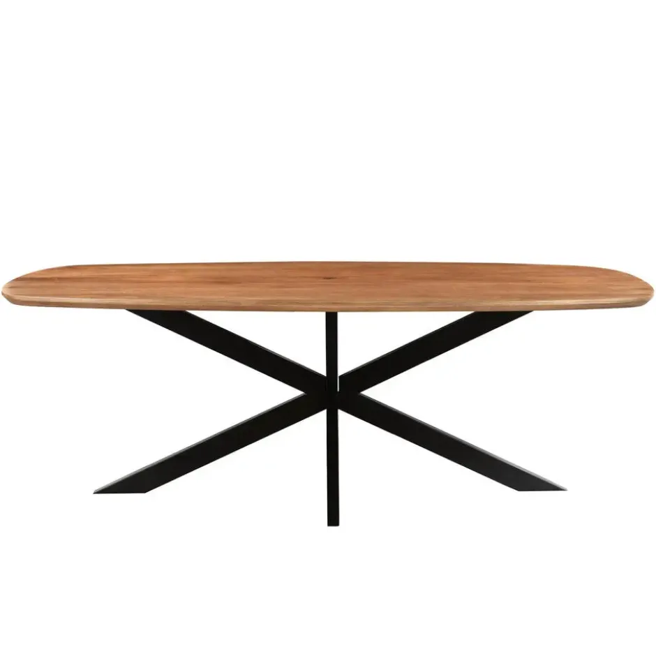 Livingfurn - Eetkamertafel Jesper Danish Oval 210cm - Mangohout