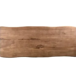 Livingfurn - Eetkamertafel Nairobi Tree Top Spider 200cm - Mangohout - Bruin
