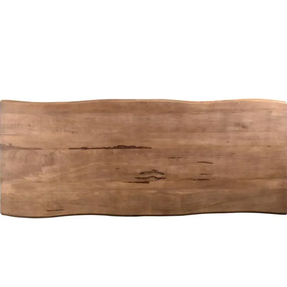 Livingfurn - Eetkamertafel Nairobi Tree Top Spider 180cm - Mangohout - Bruin