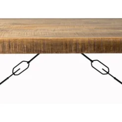 Livingfurn - Eetkamertafel Nairobi - U-Poten - Mangohout - 180x90 cm