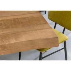 Livingfurn - Eetkamertafel Nairobi Tree Top Spider 240 cm - Mangohout - Bruin
