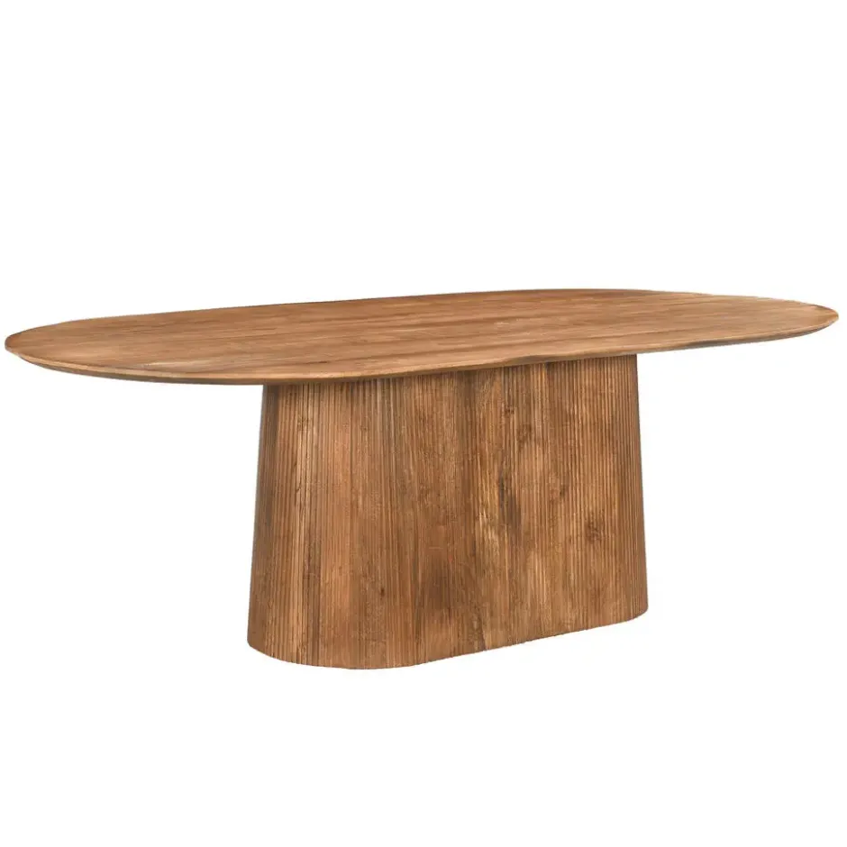 Livingfurn - Eetkamertafel Salvator 230cm - Mangohout