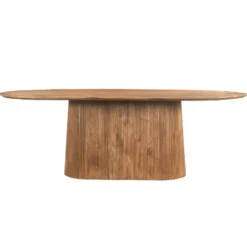 Livingfurn - Eetkamertafel Salvator 230cm - Mangohout
