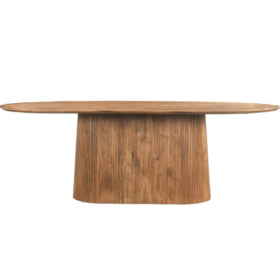 Livingfurn - Eetkamertafel Salvator 230cm - Mangohout
