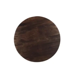 Livingfurn - Eetkamertafel Salvator Walnut 130cm - Mangohout