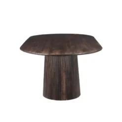 Livingfurn Eettafel Salvator Walnoot 230cm Mangohout Ovaal