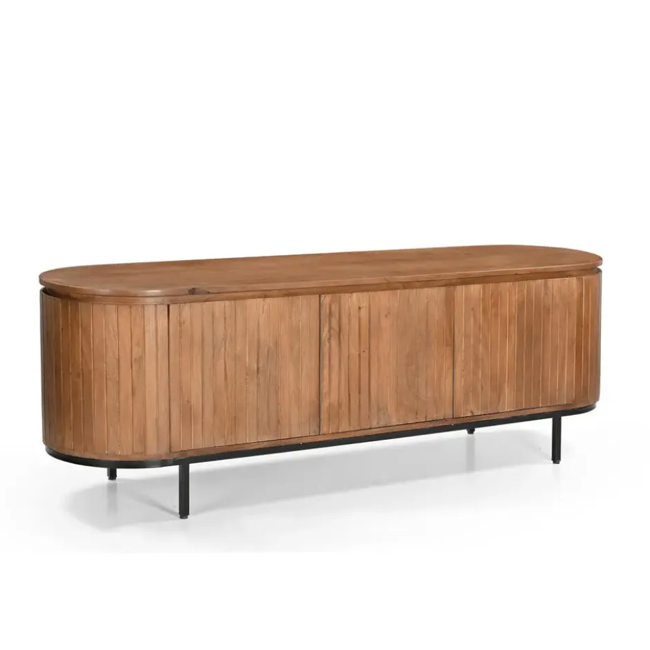 Livingfurn Tv-Meubel Noor Naturel 170cm Mangohout